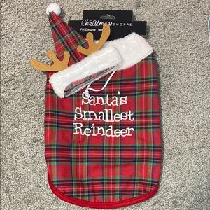 Red Plaid Pet Costume